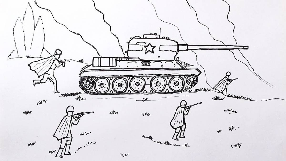 Intriguing battle of Stalingrad for children