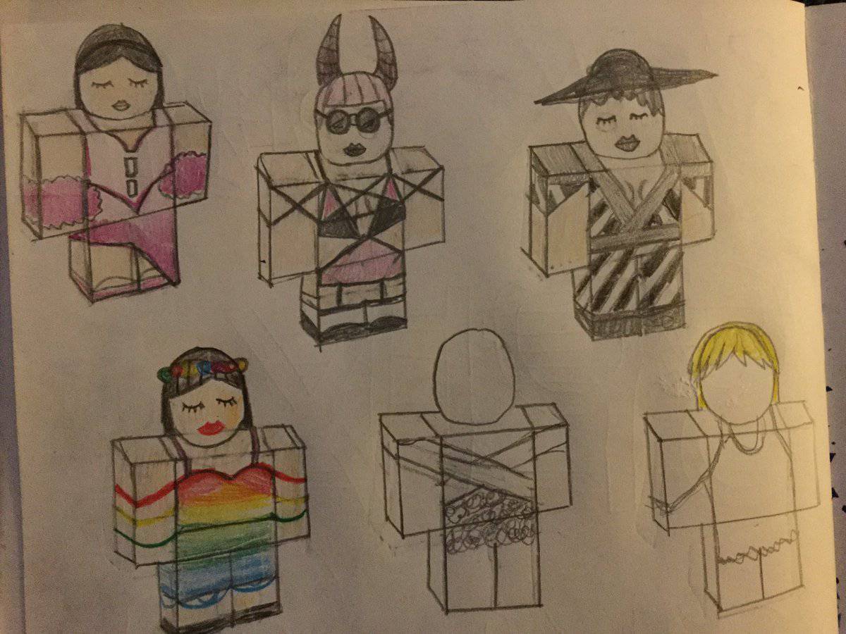 Delightful roblox dors coloring page