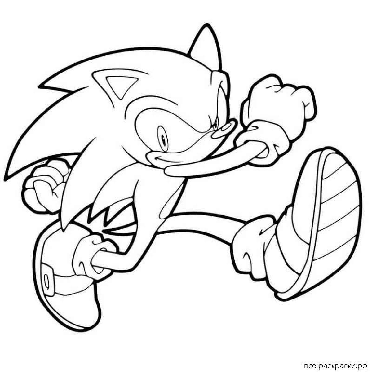 Tempting coloring sonic.exe