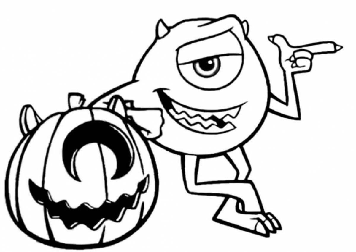 Monster monster coloring pages