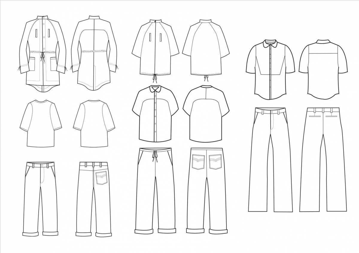 Эскизы спортивной одежды карандашом для мальчиков