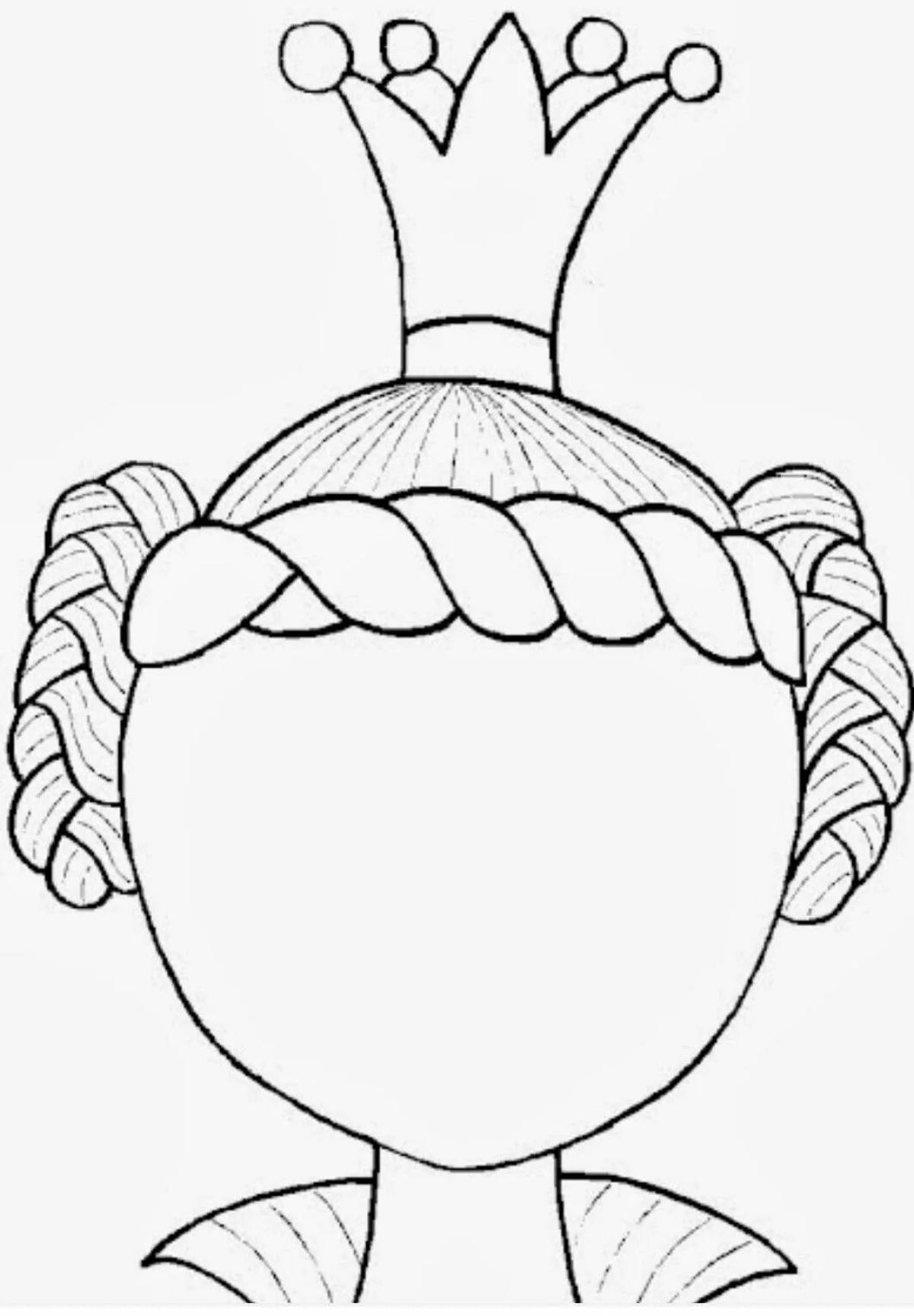 Дорисуй лицо картинки для детей