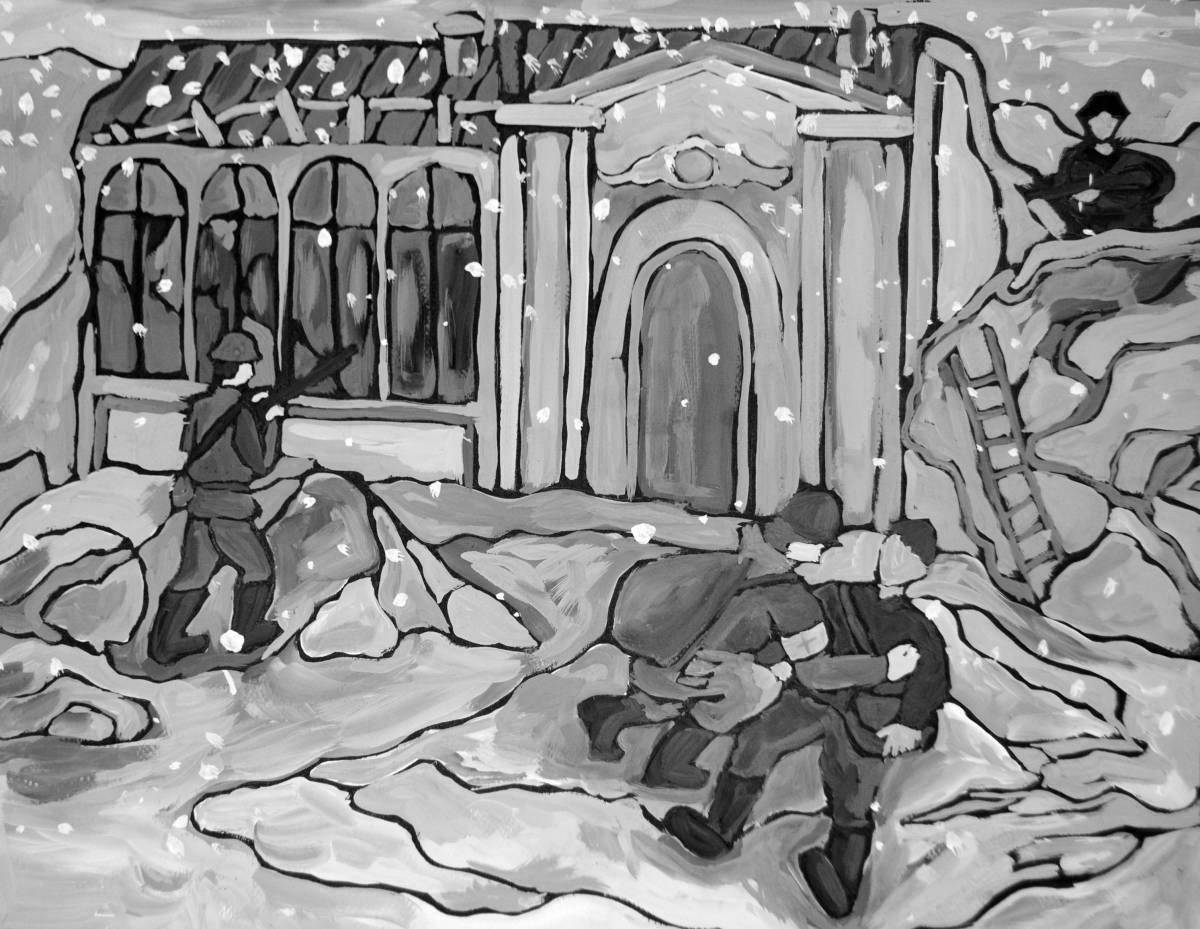 Brilliant liberation of the city from the Nazis