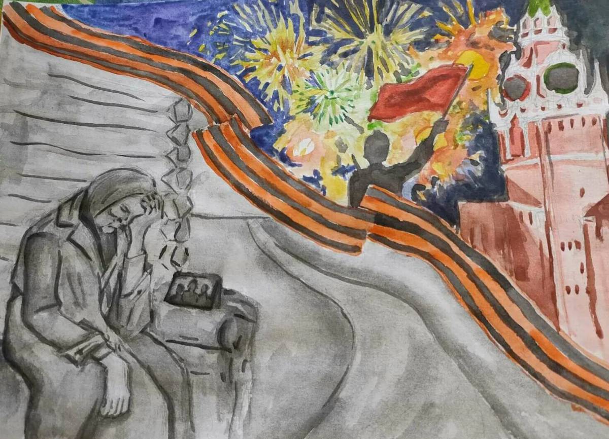 The enthusiastic liberation of the city from the Nazis