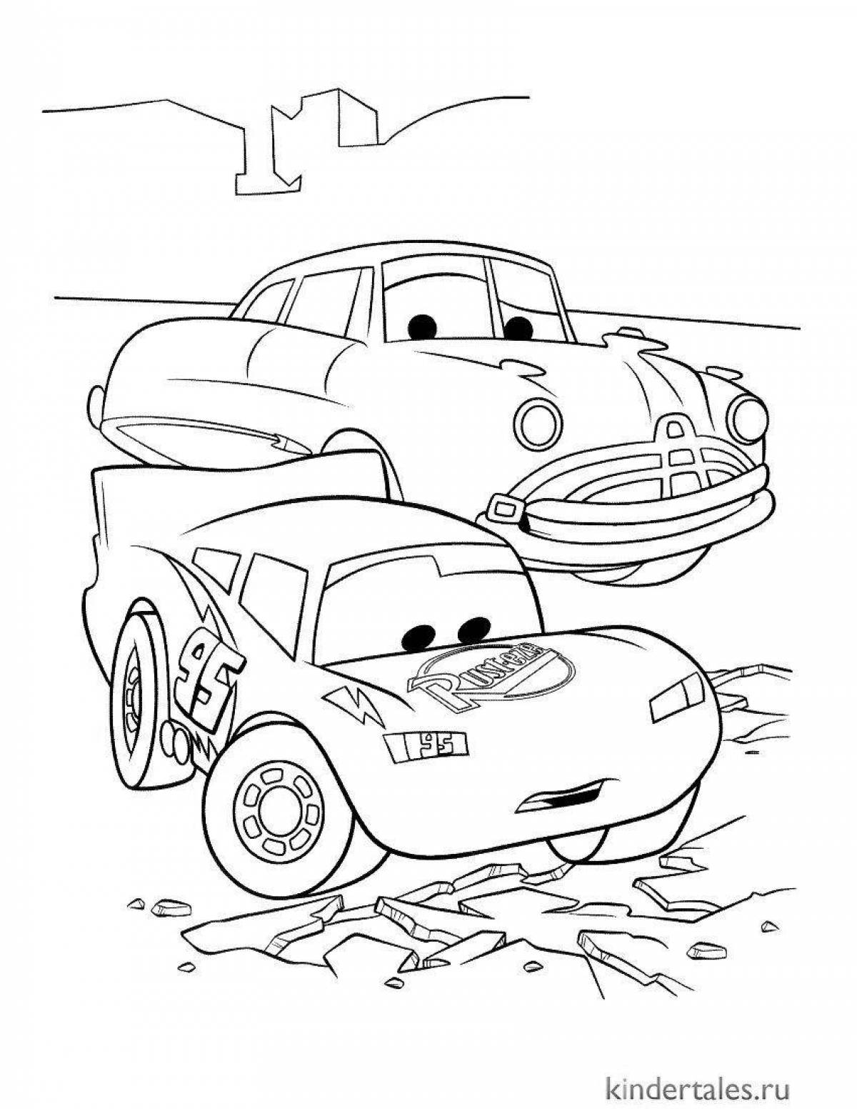 Macqueen's wonderful car coloring