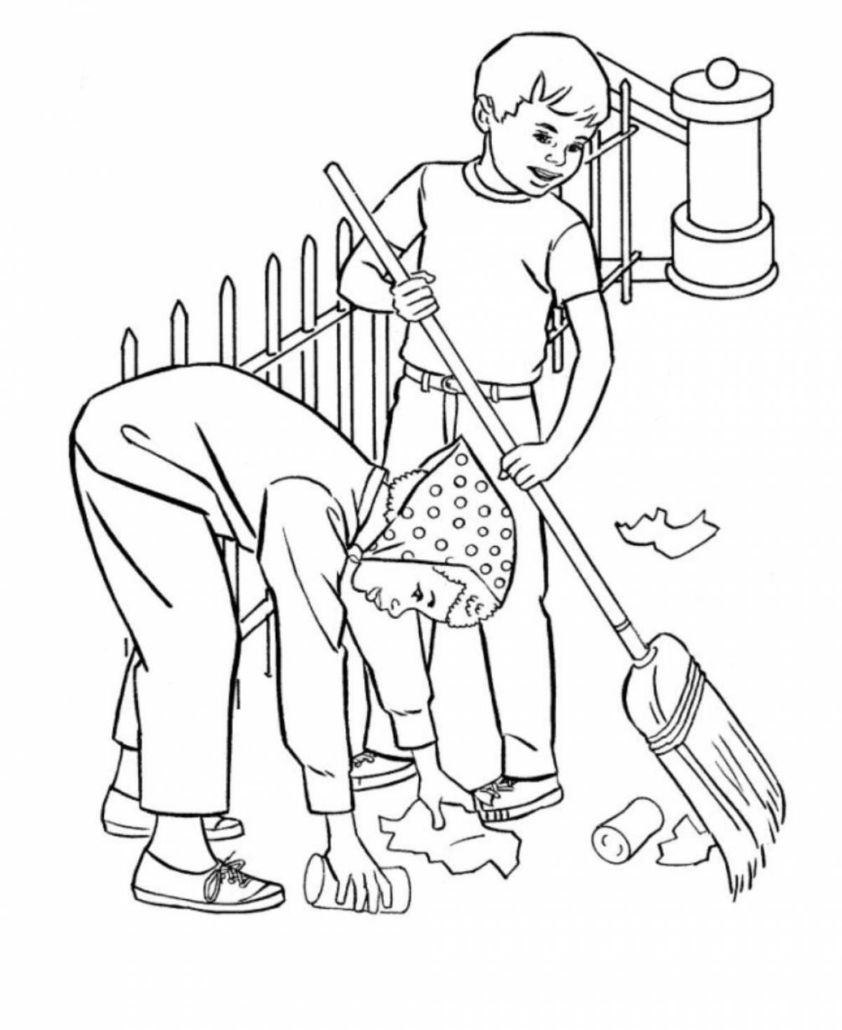 Уборка дома для детей #2