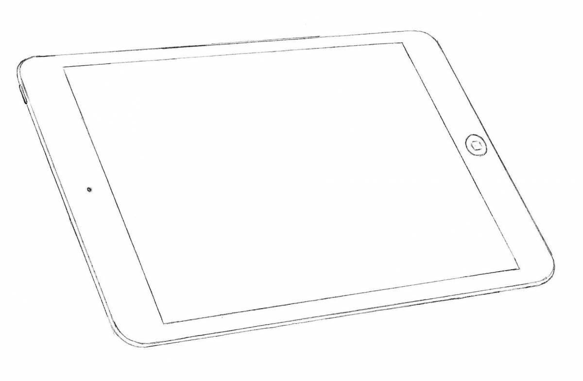 Coloring page adorable phones and tablets