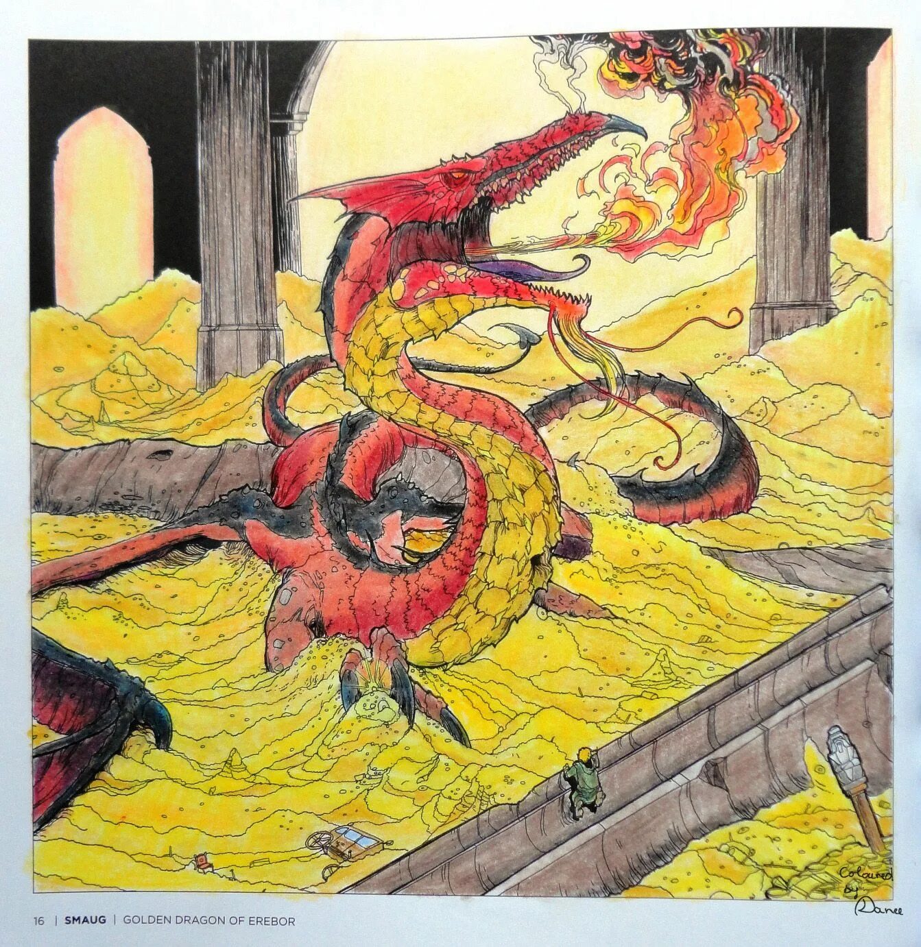 Phenomenal coloring of Tolkien's creatures