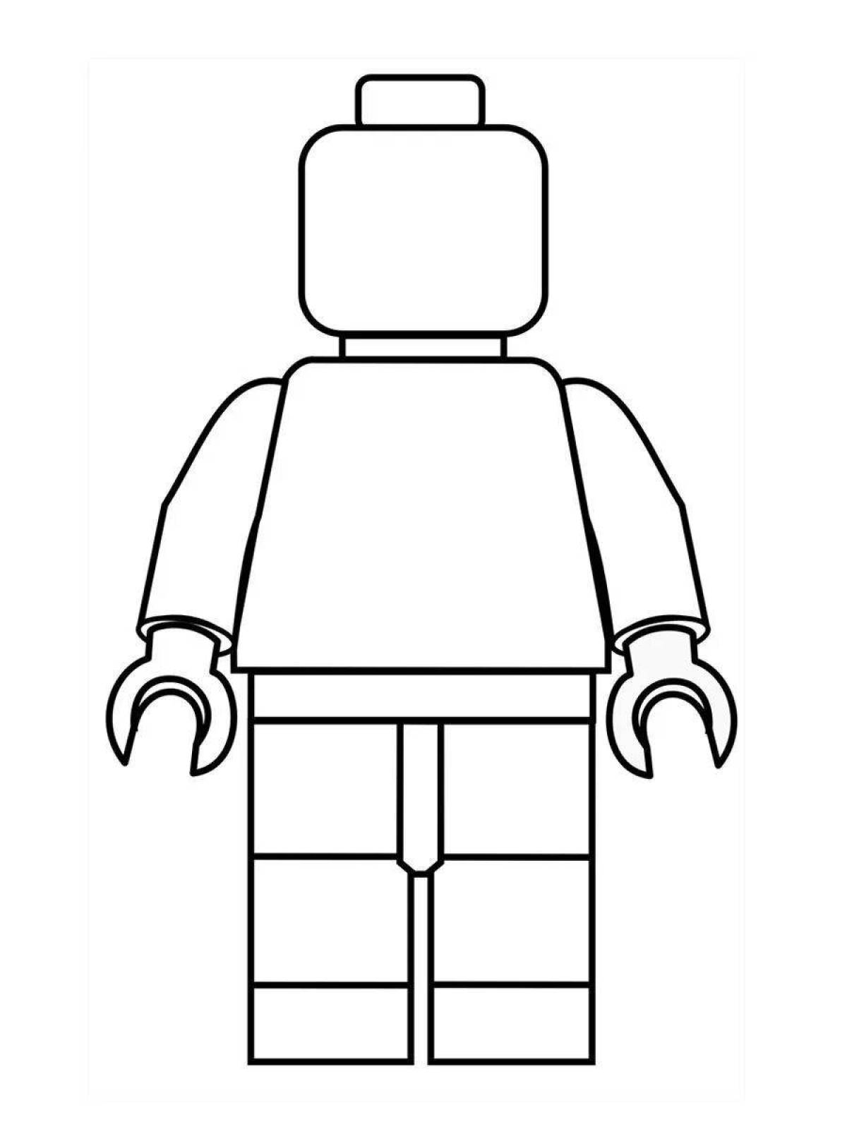 Лего человечки для детей #3