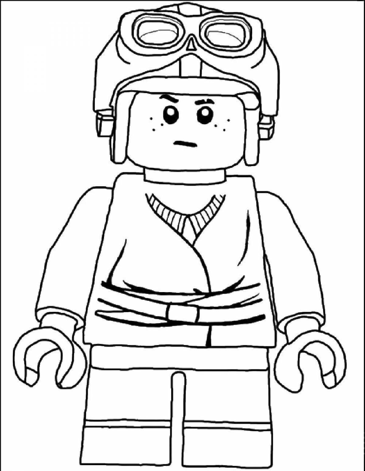 Лего человечки для детей #16