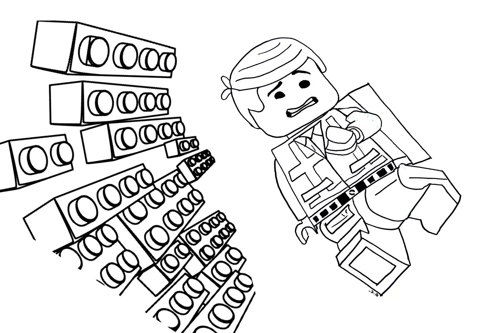 Лего человечки для детей #17