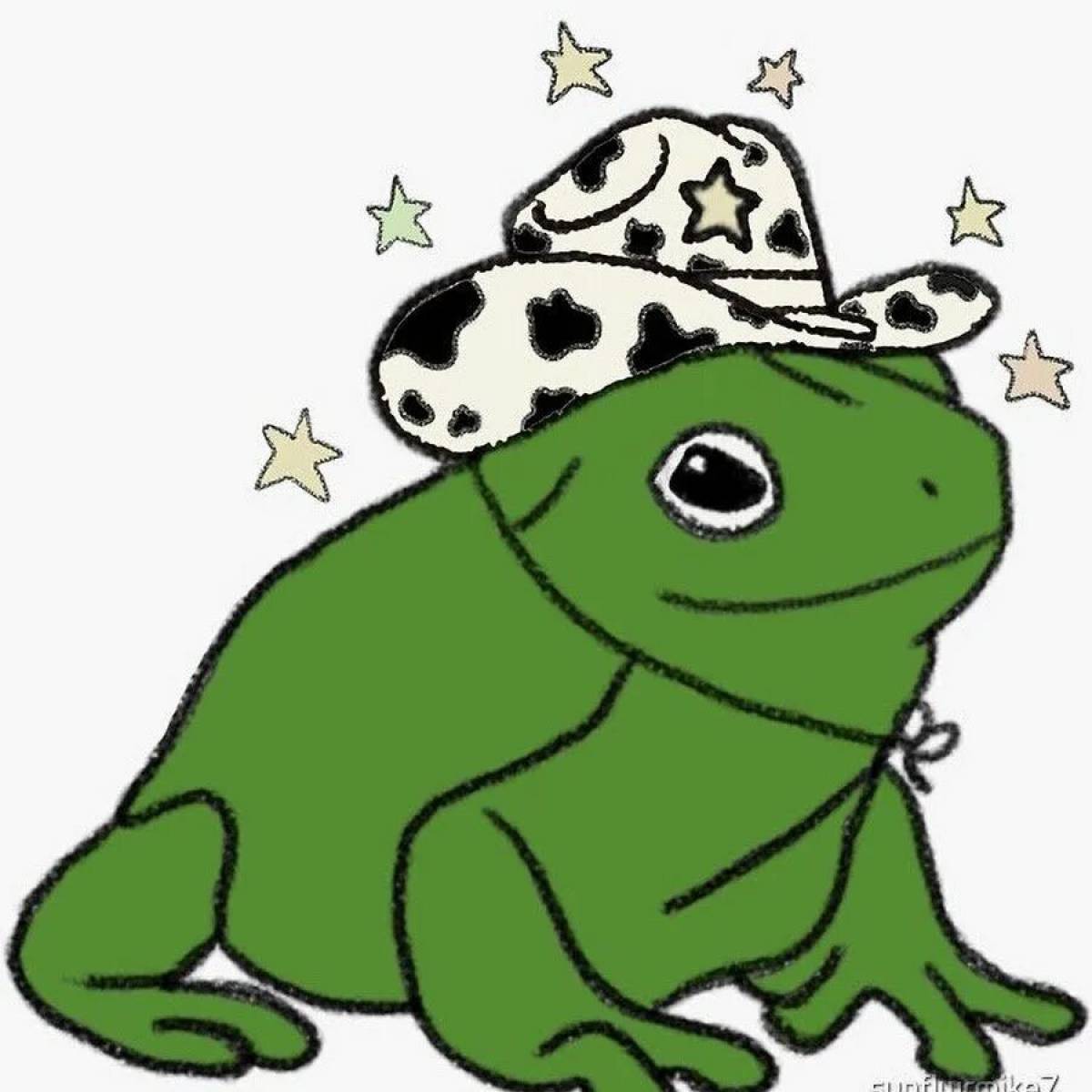 Cute frog from pinterest #3