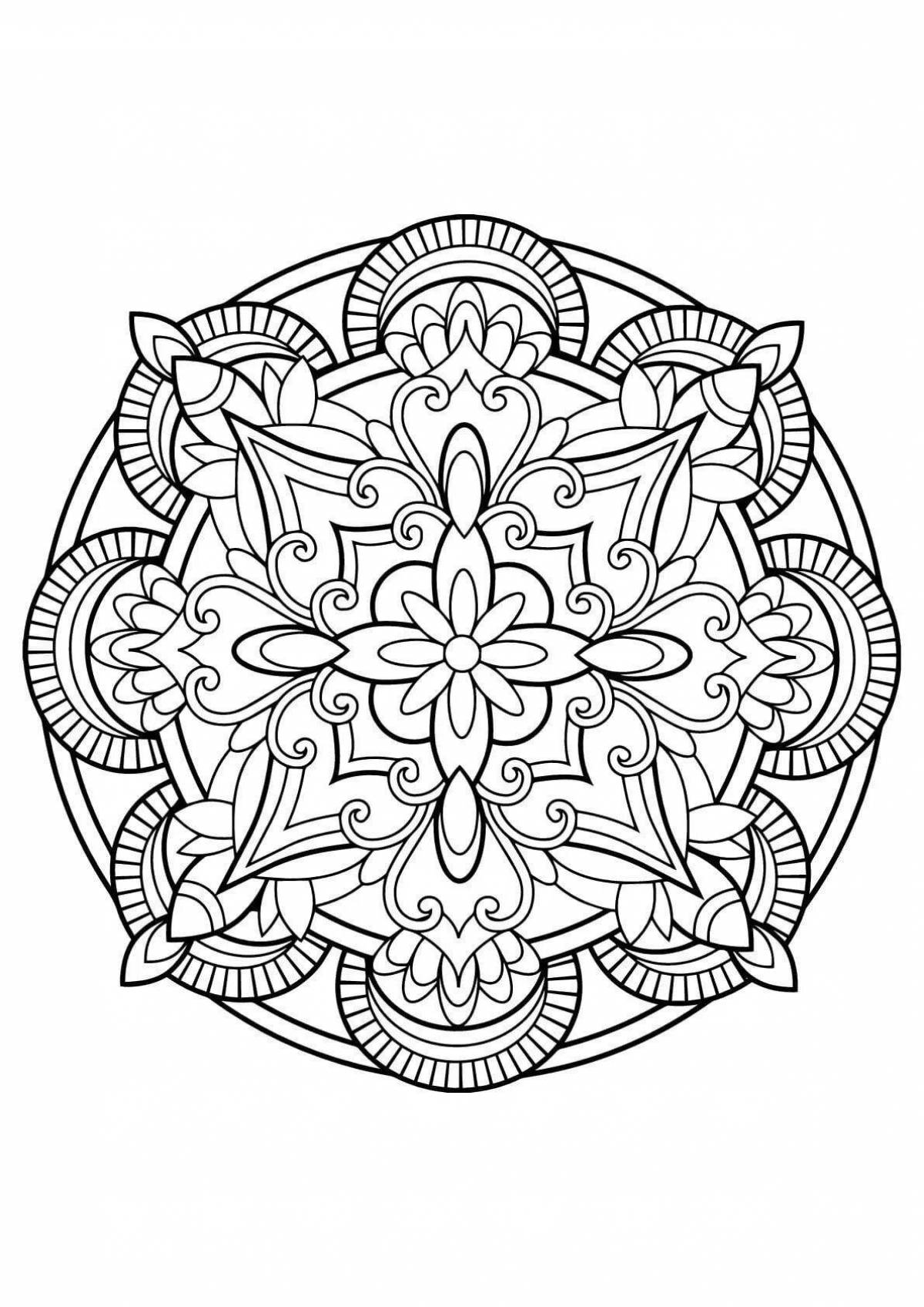 Adorable mantra coloring pages for kids