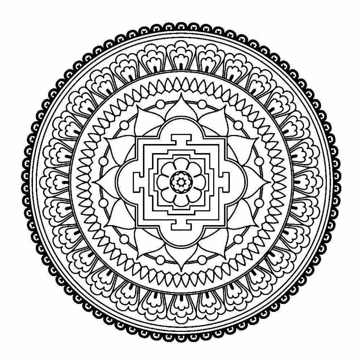 Photo Adorable Mantra Coloring Pages for Toddlers