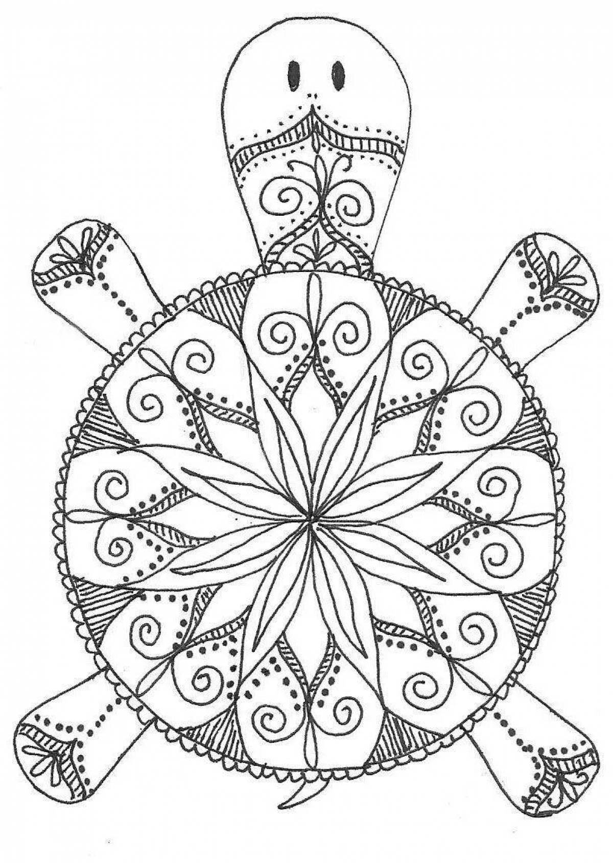 Colorful mantra coloring pages for preschoolers