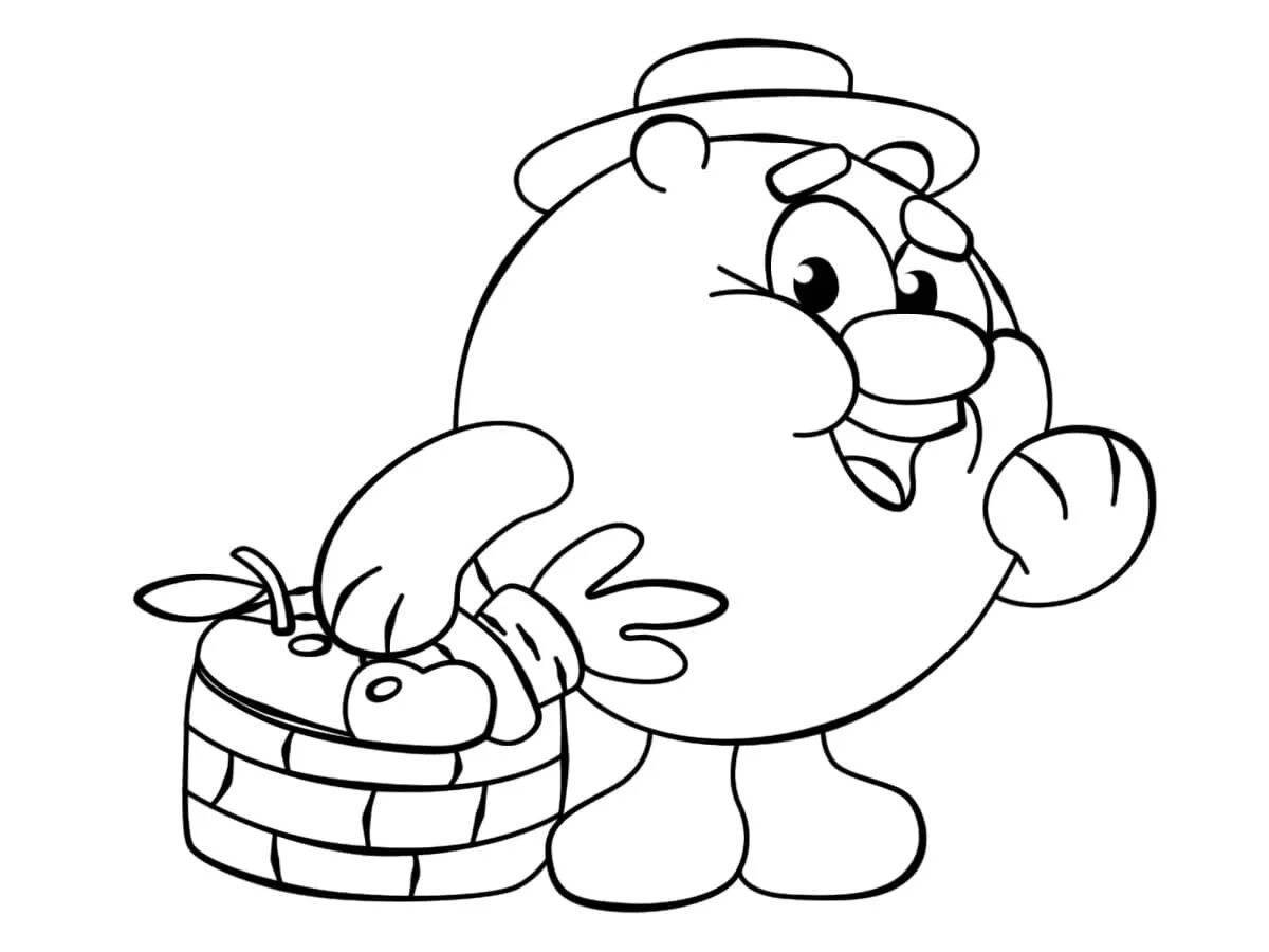 Archive of adorable preschool coloring pages