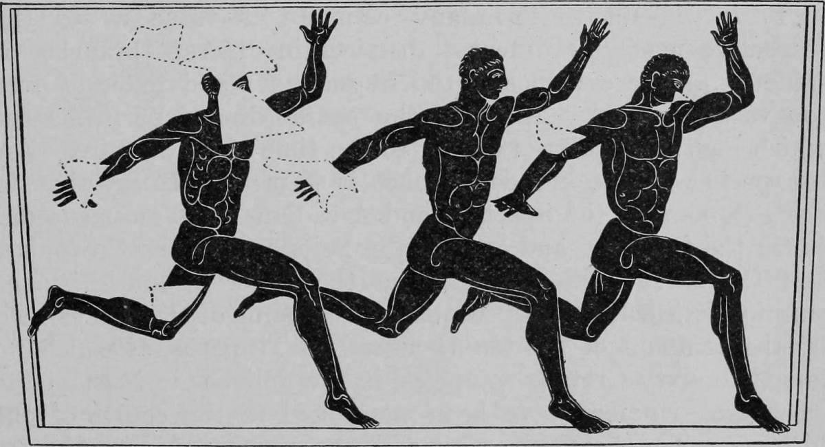 Увлекательная раскраска древних олимпийских игр