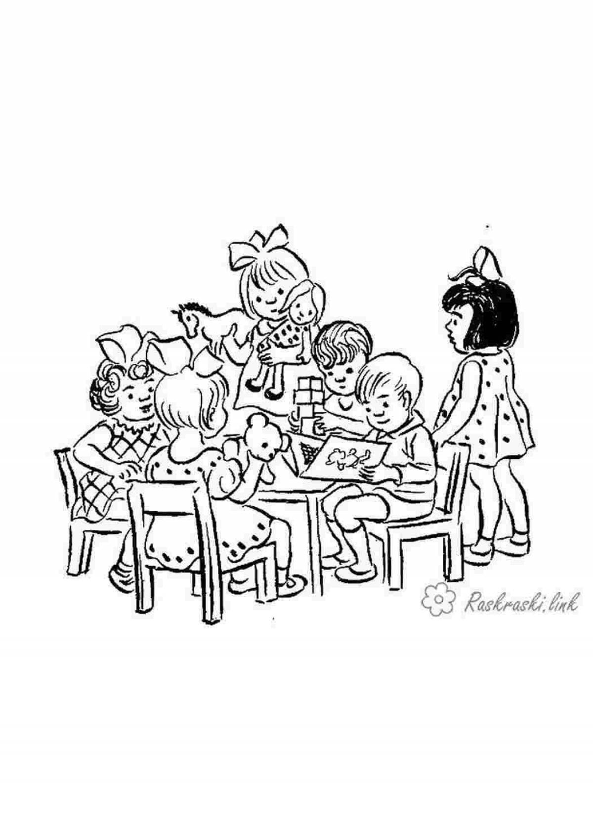 Children in kindergarten #17