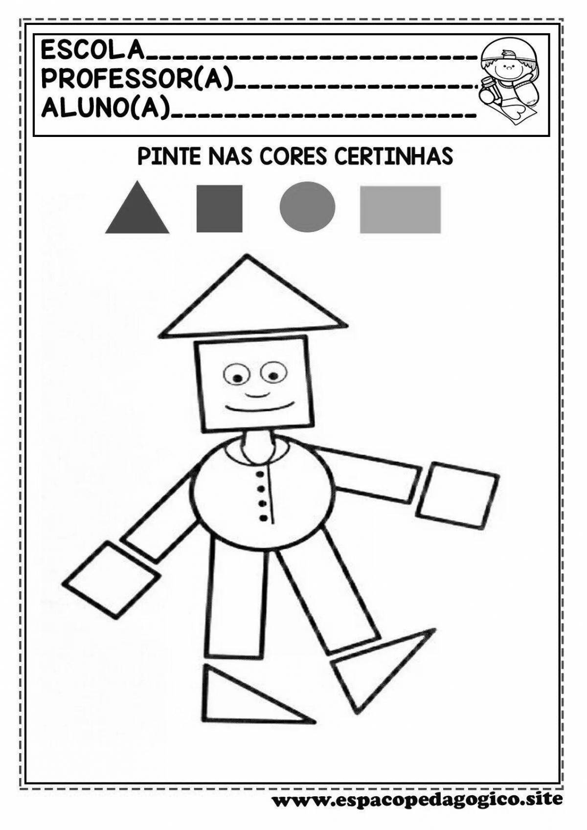 Geometric shapes for preschoolers #3