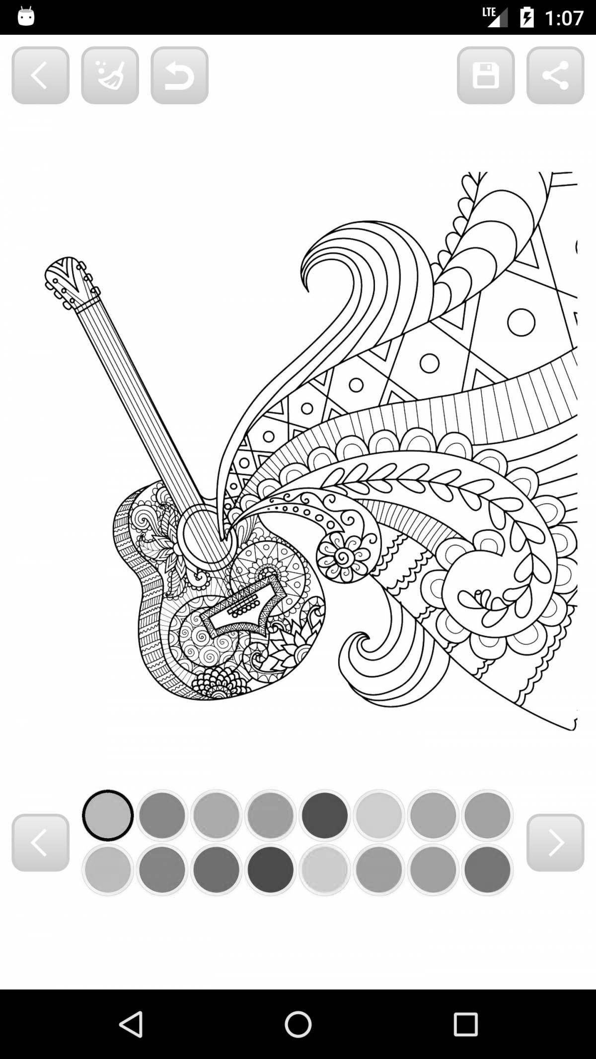 Photo Fascinating anti-stress game by numbers