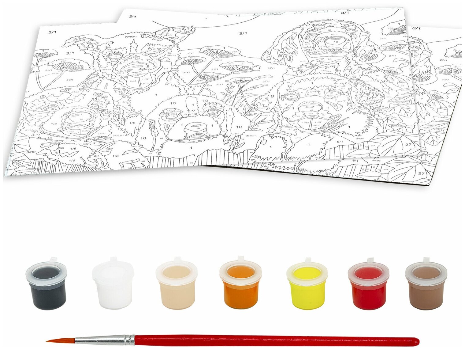 Photo Antistress game by numbers #6