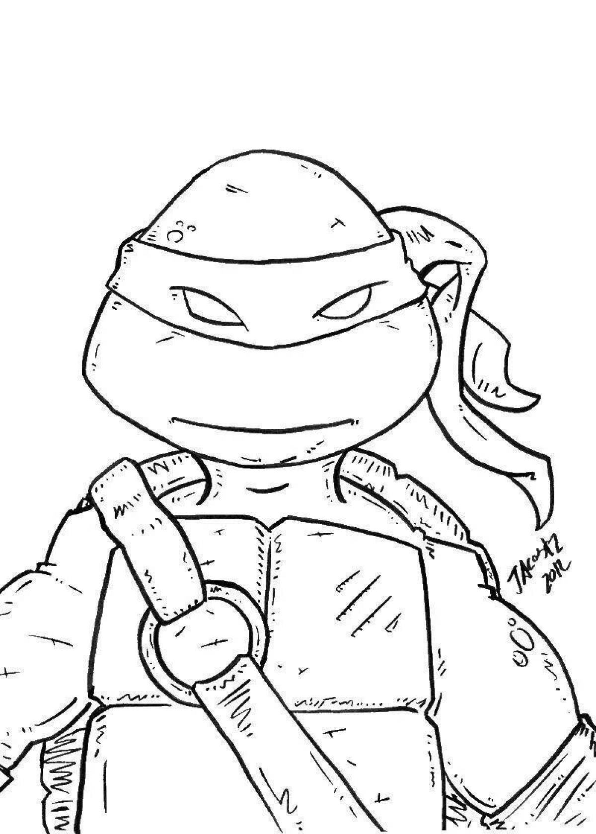 Teenage Mutant Ninja Turtles Flawless Coloring