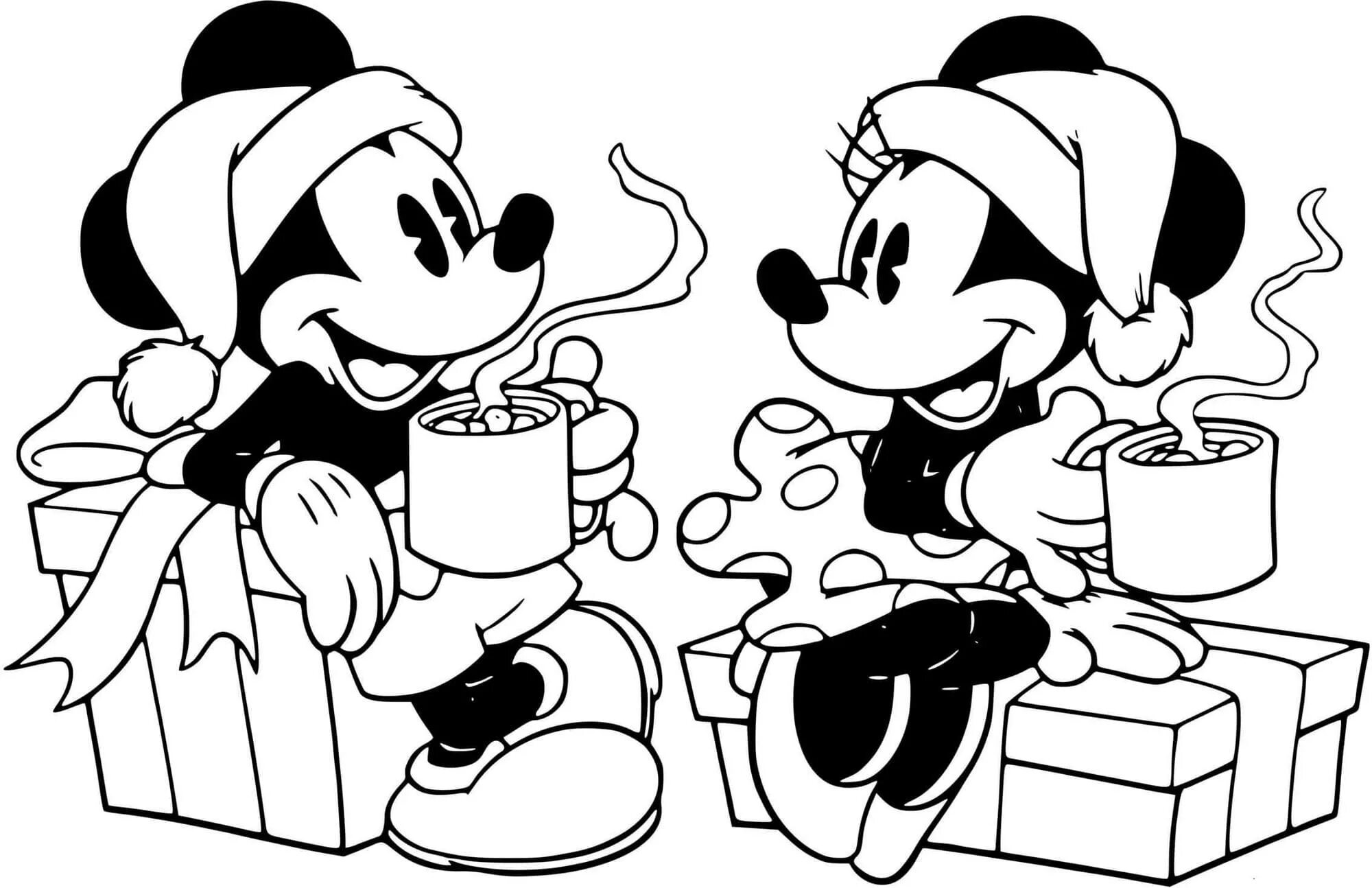 Mickey mouse new year #4