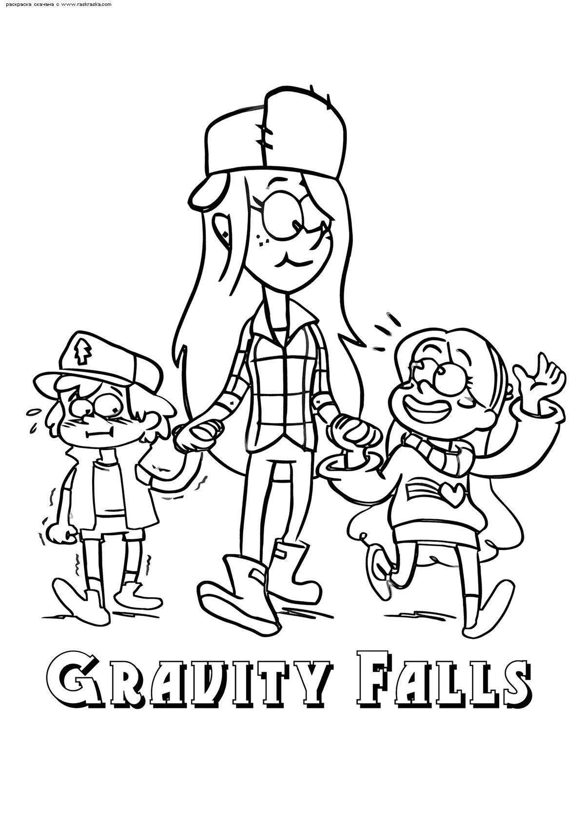 Gravity Falls Gorgeous Family