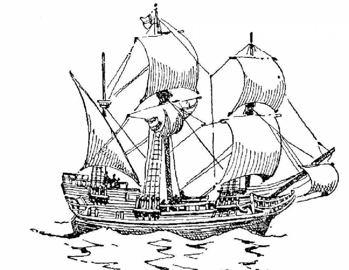 Peter the first coloring book for kids