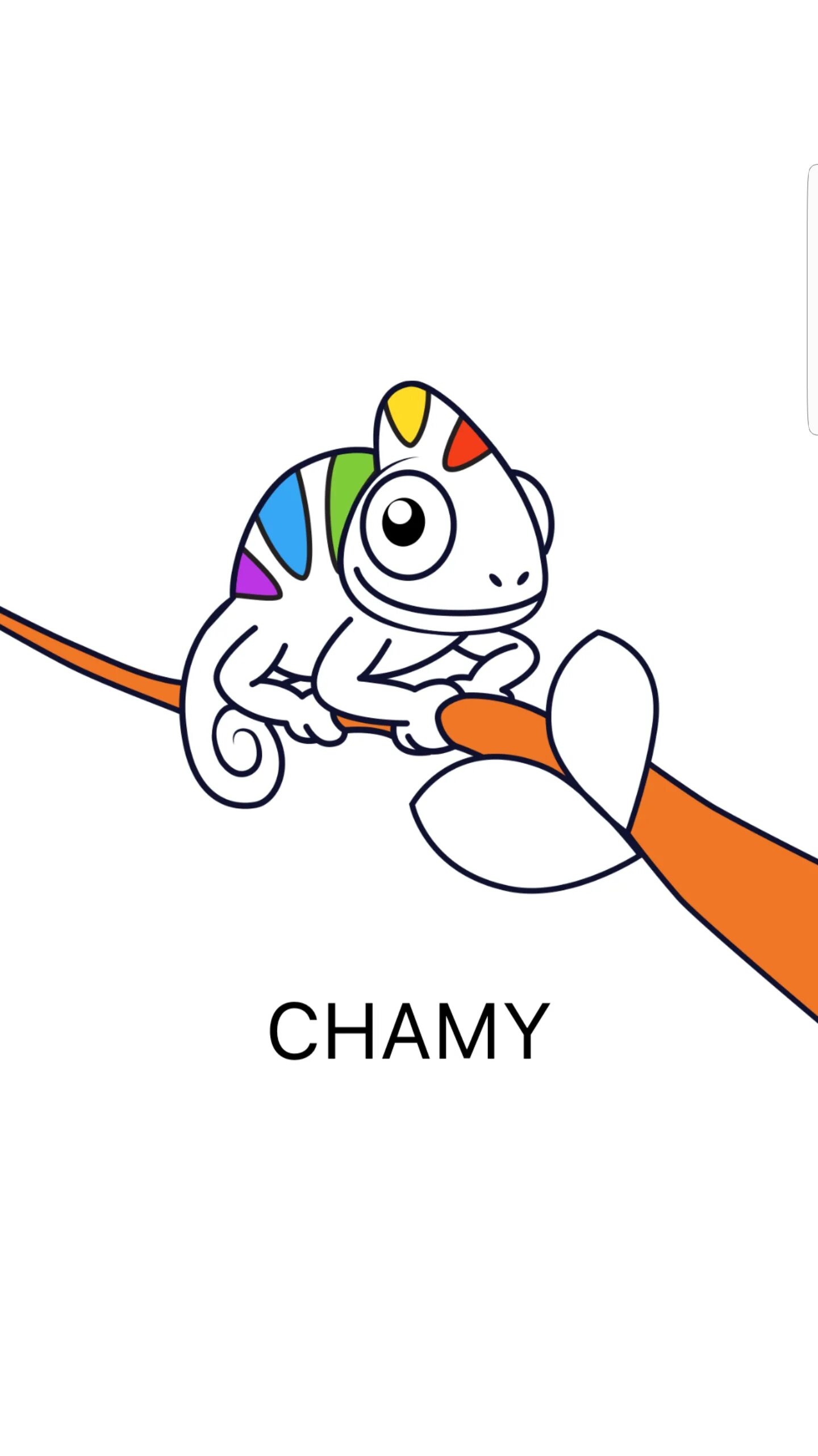 Cool chamy by number coloring book
