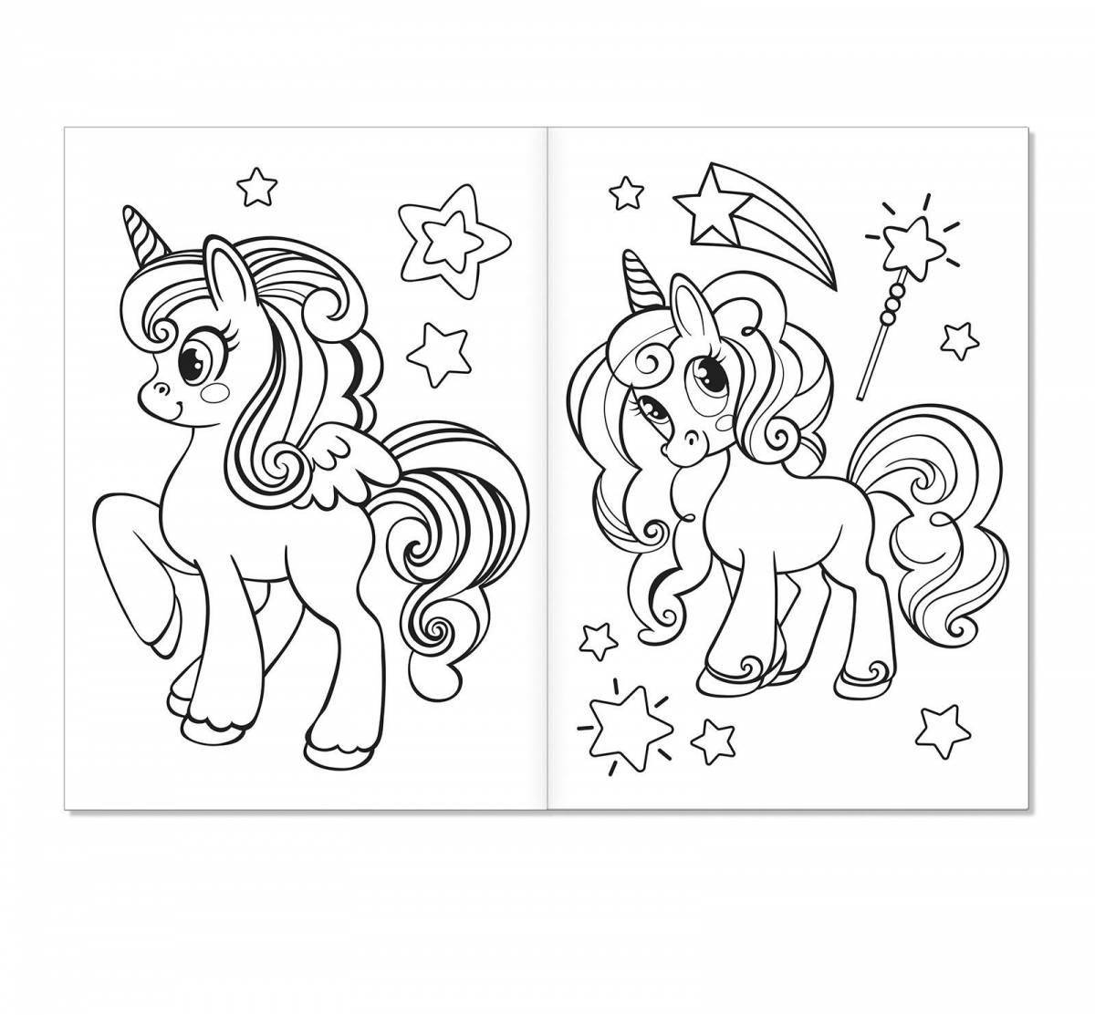 Color-wonderful a5 coloring book for kids