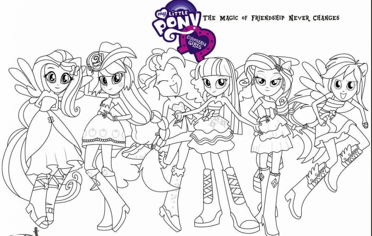 My little pony girls #5