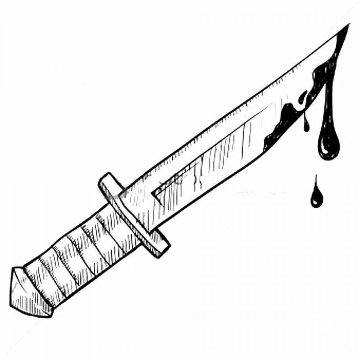 Tanto coloring page from standoff 2