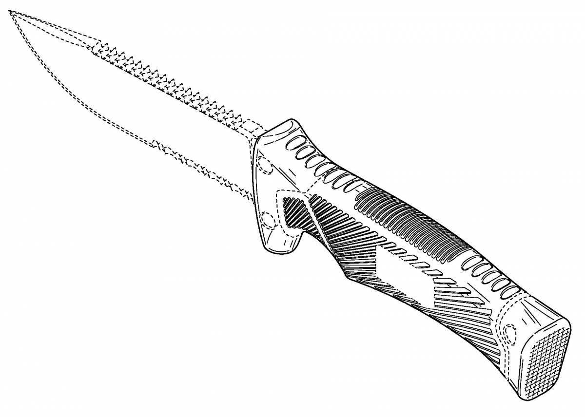 Dazzling tanto from standoff 2 coloring book