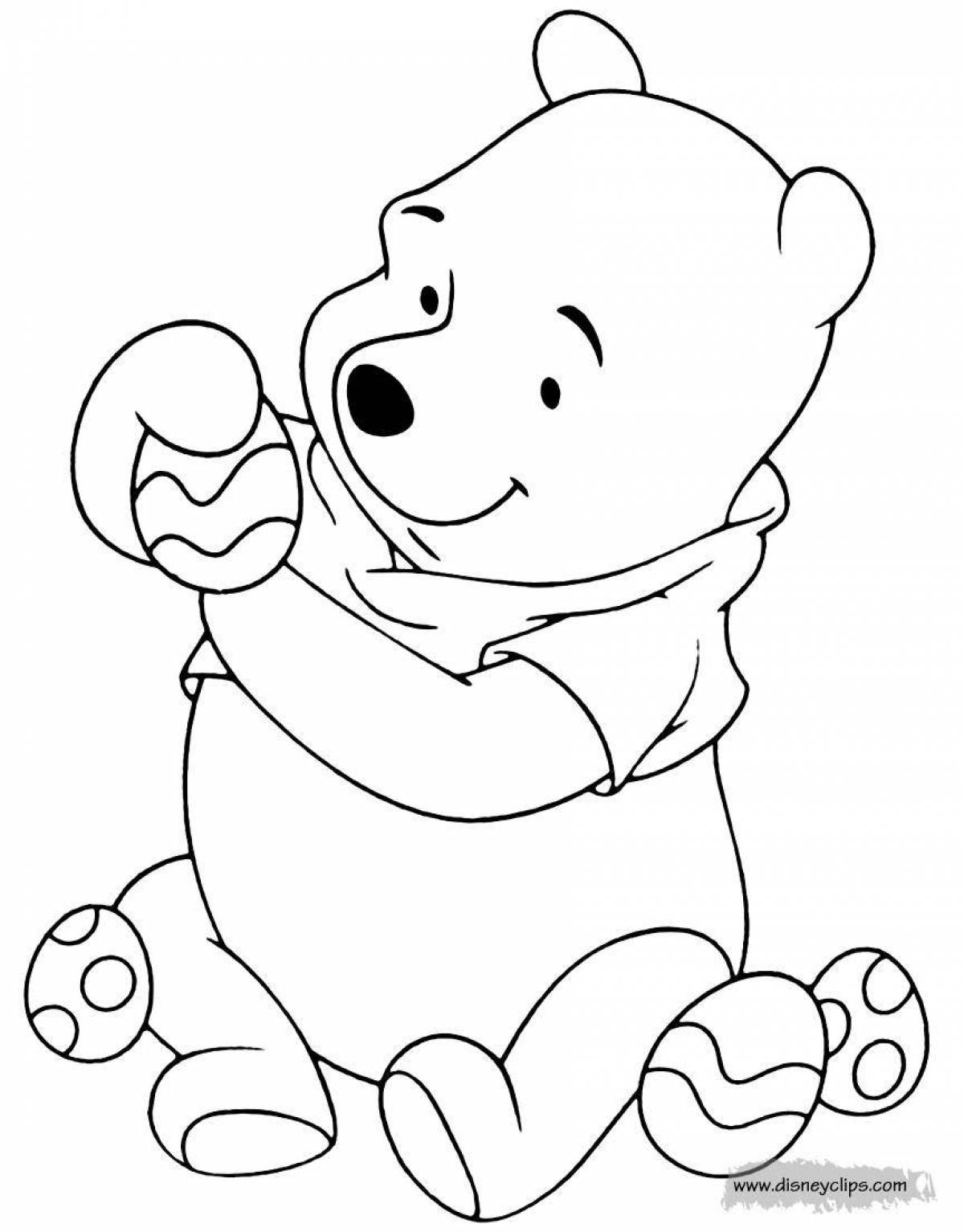 Winnie the pooh with balloon #3