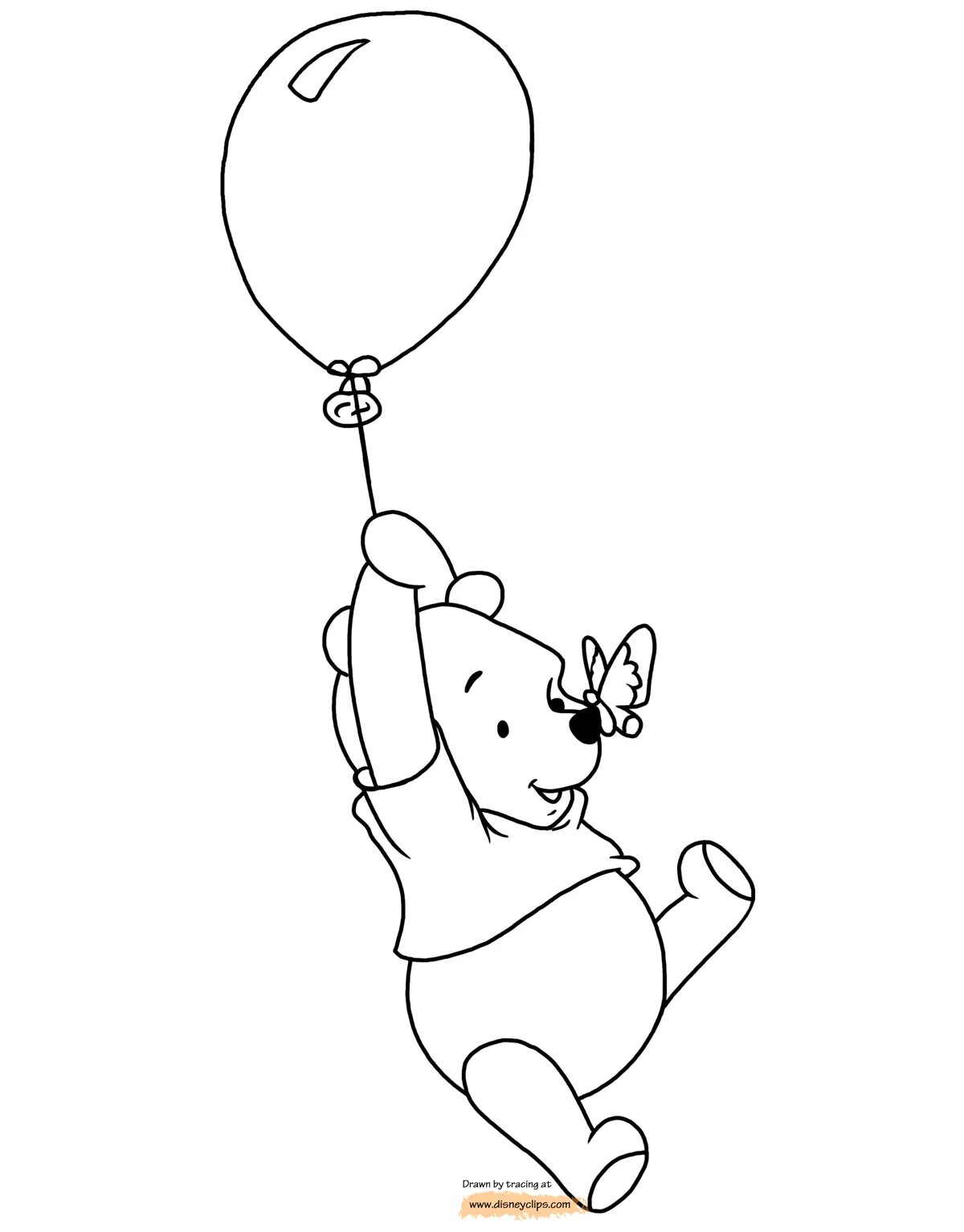 Winnie the pooh with balloon #14