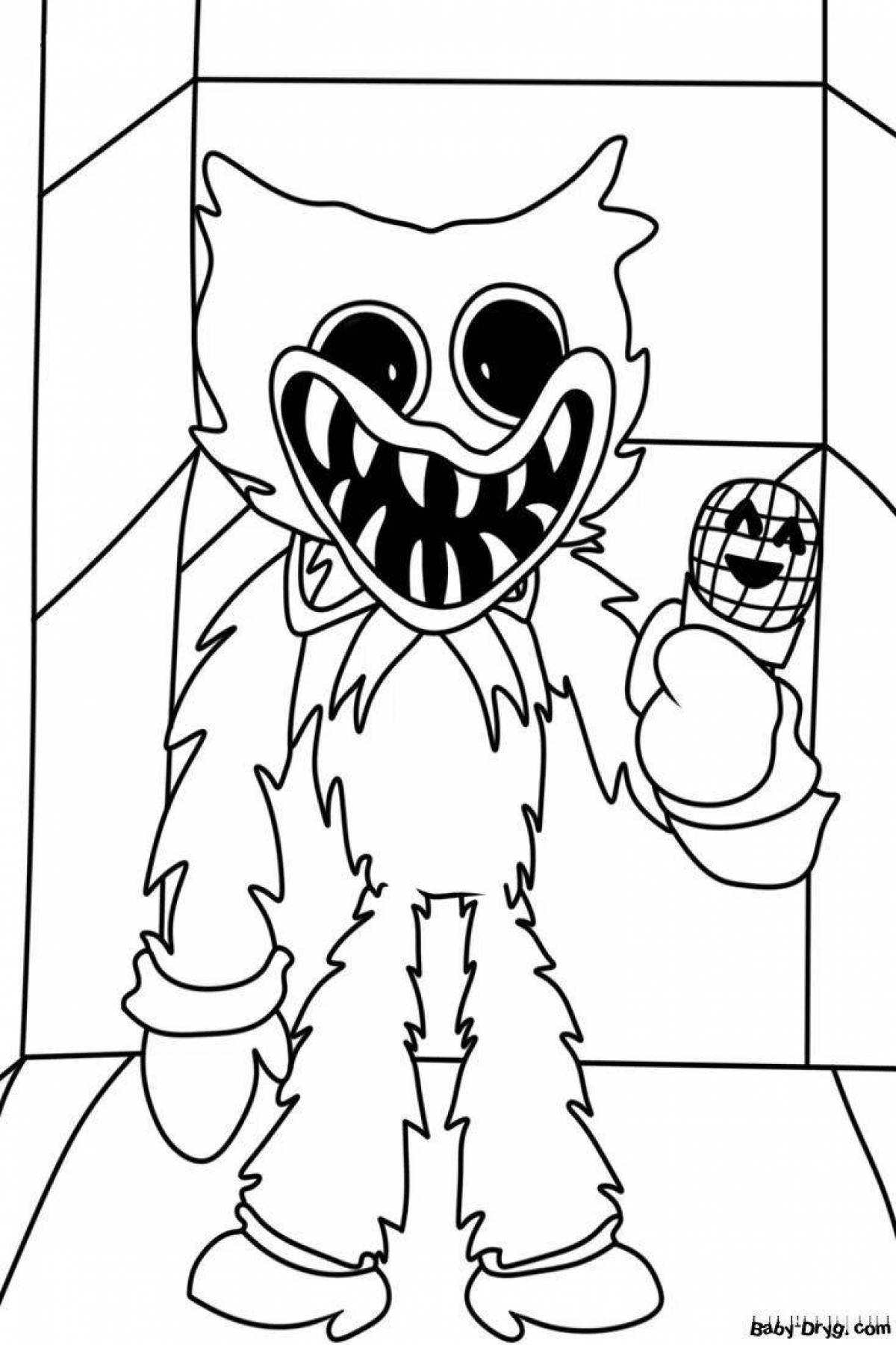 Photo Poppy playtime glowing boogie bot