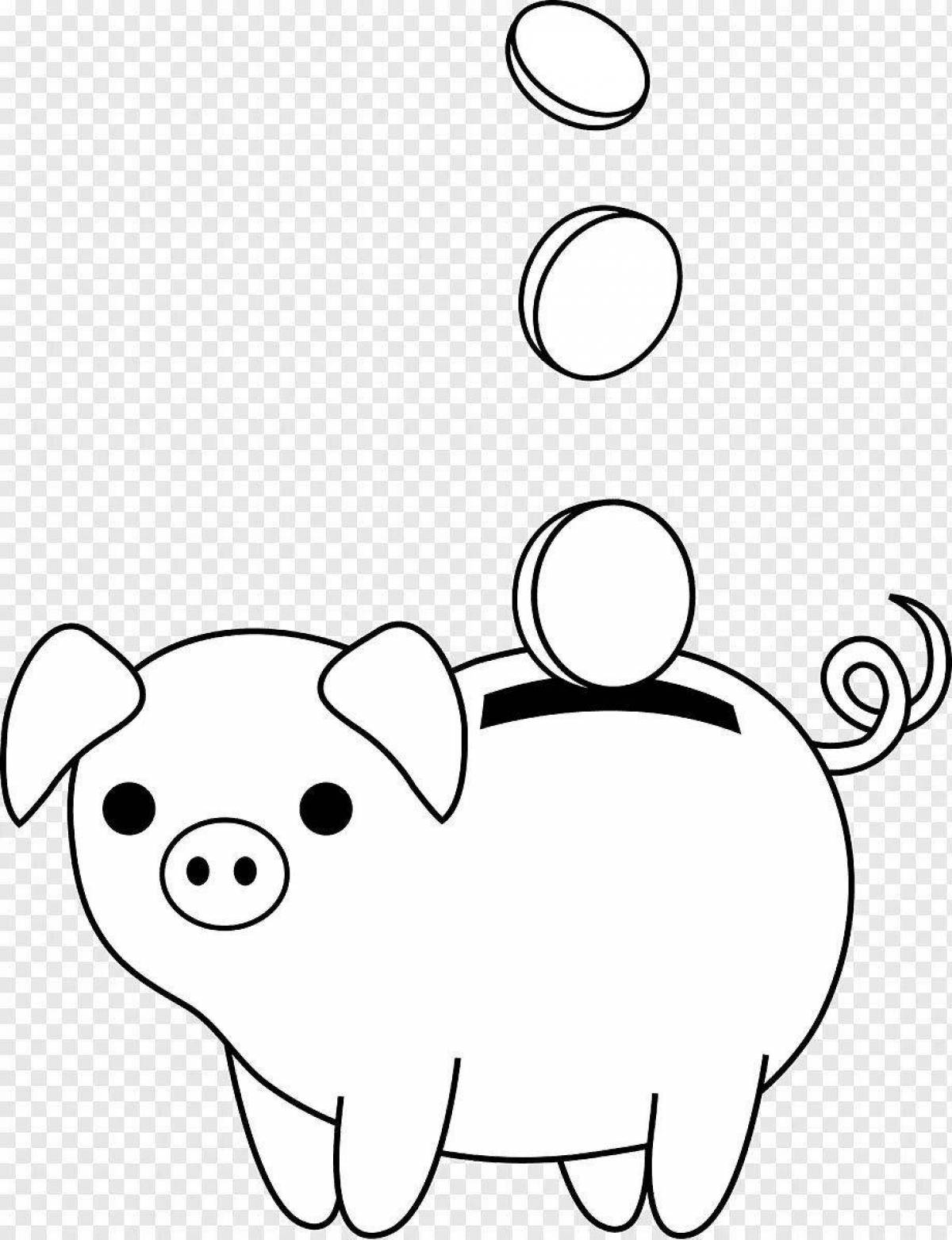 Piggy bank for kids #1