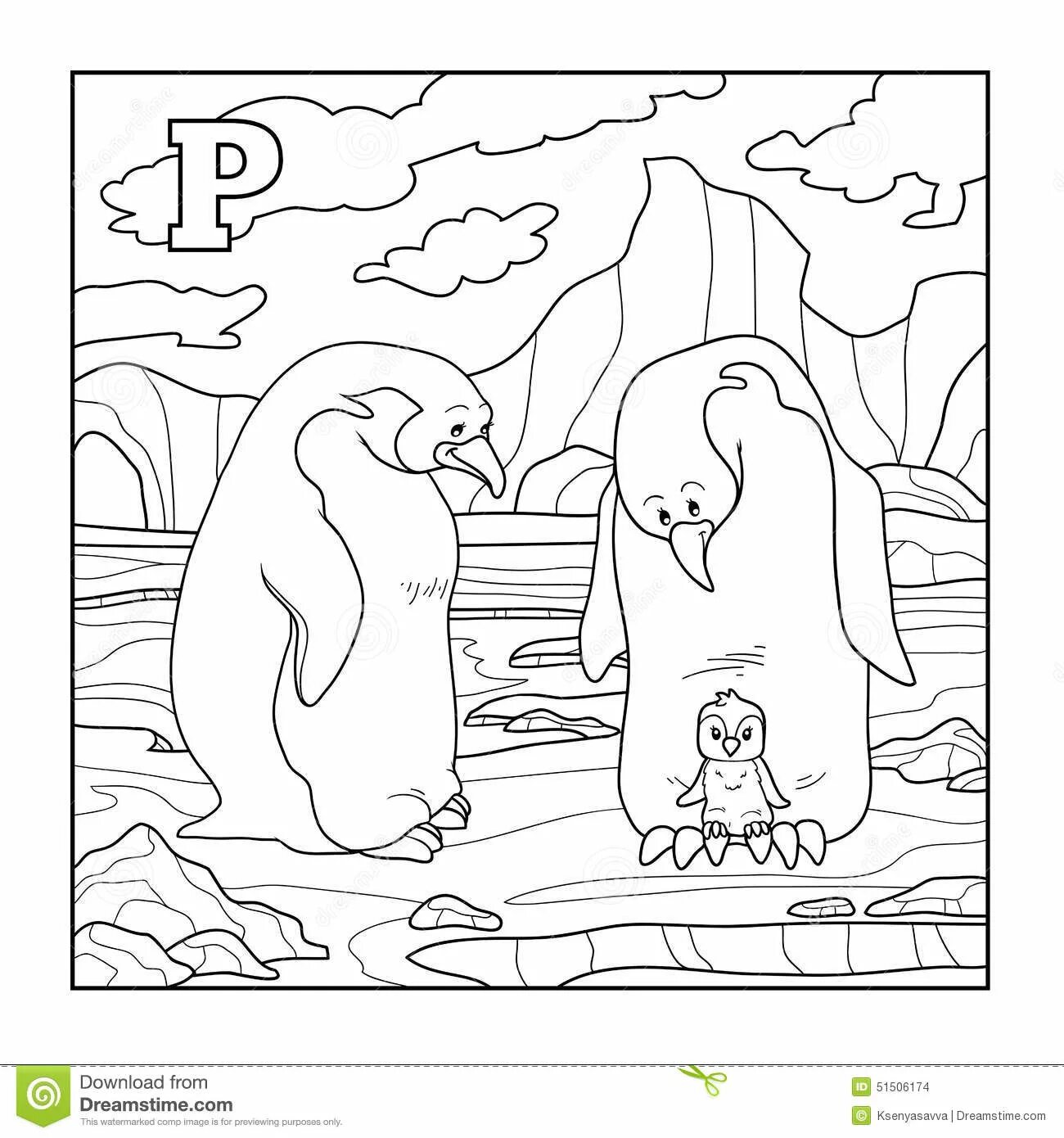 Penguin and polar bear #4