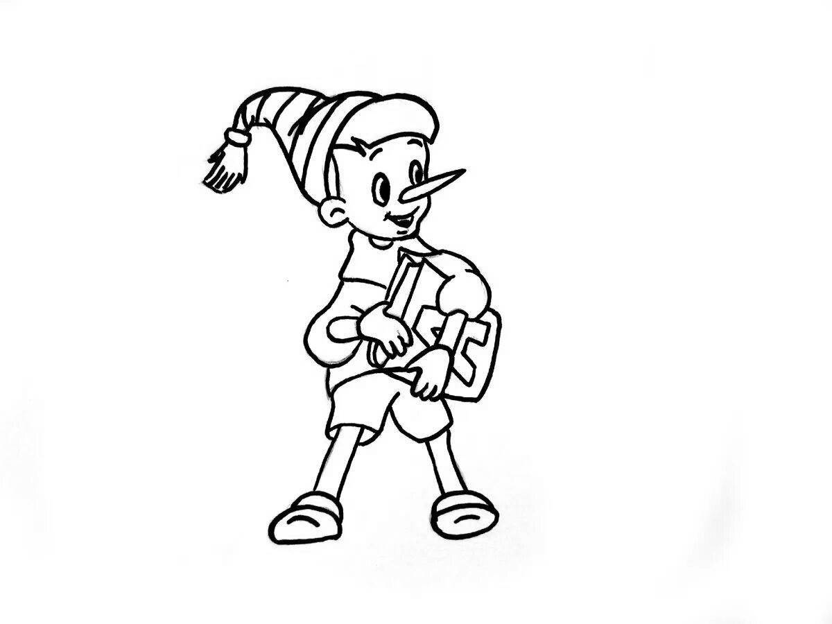 Photo Pinocchio and his friends #7