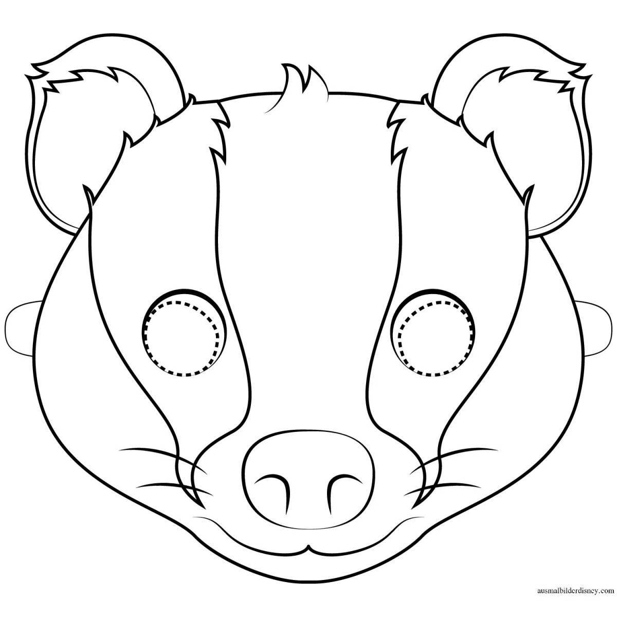 Animal masks for kids #10