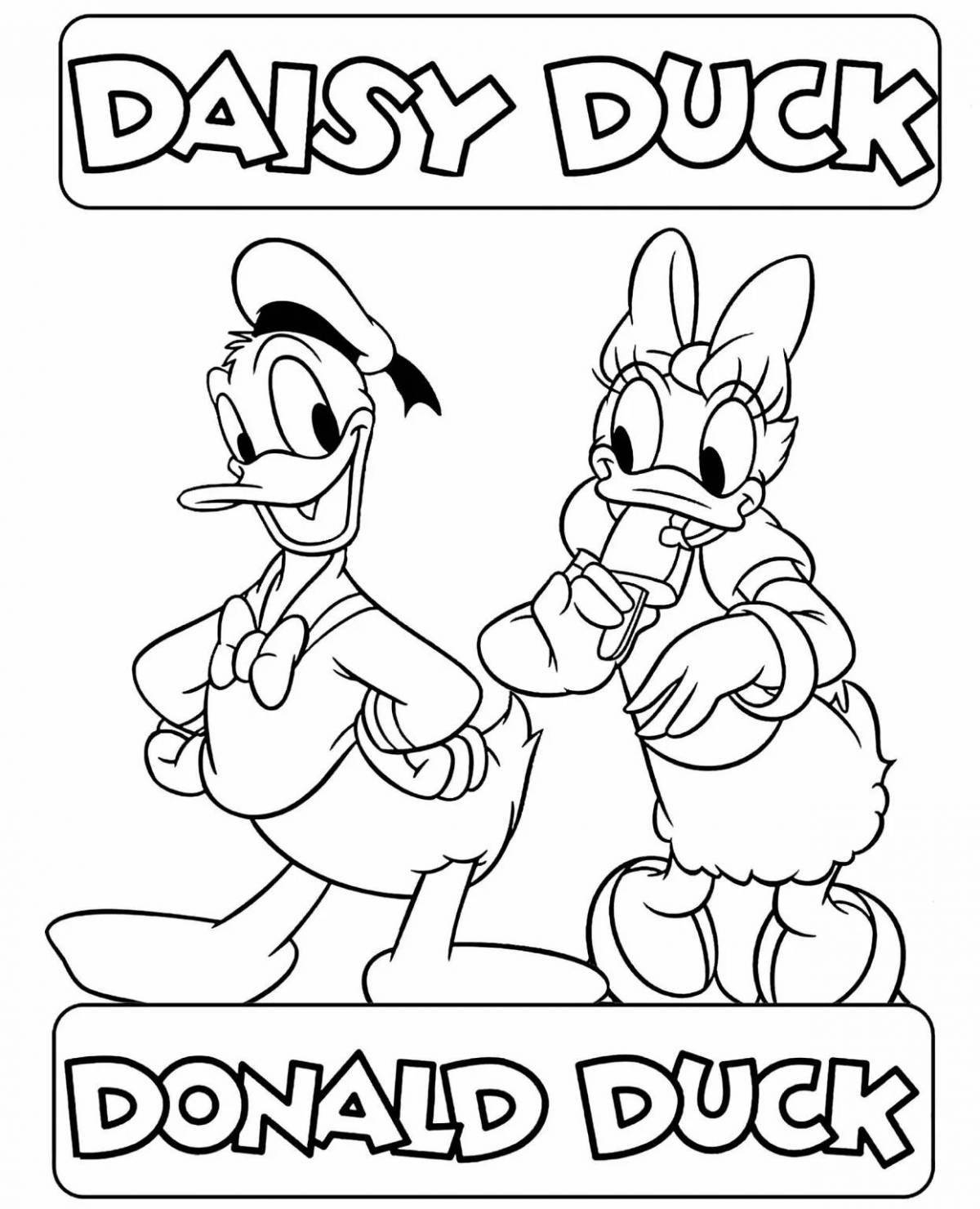 Donald duck with money #3