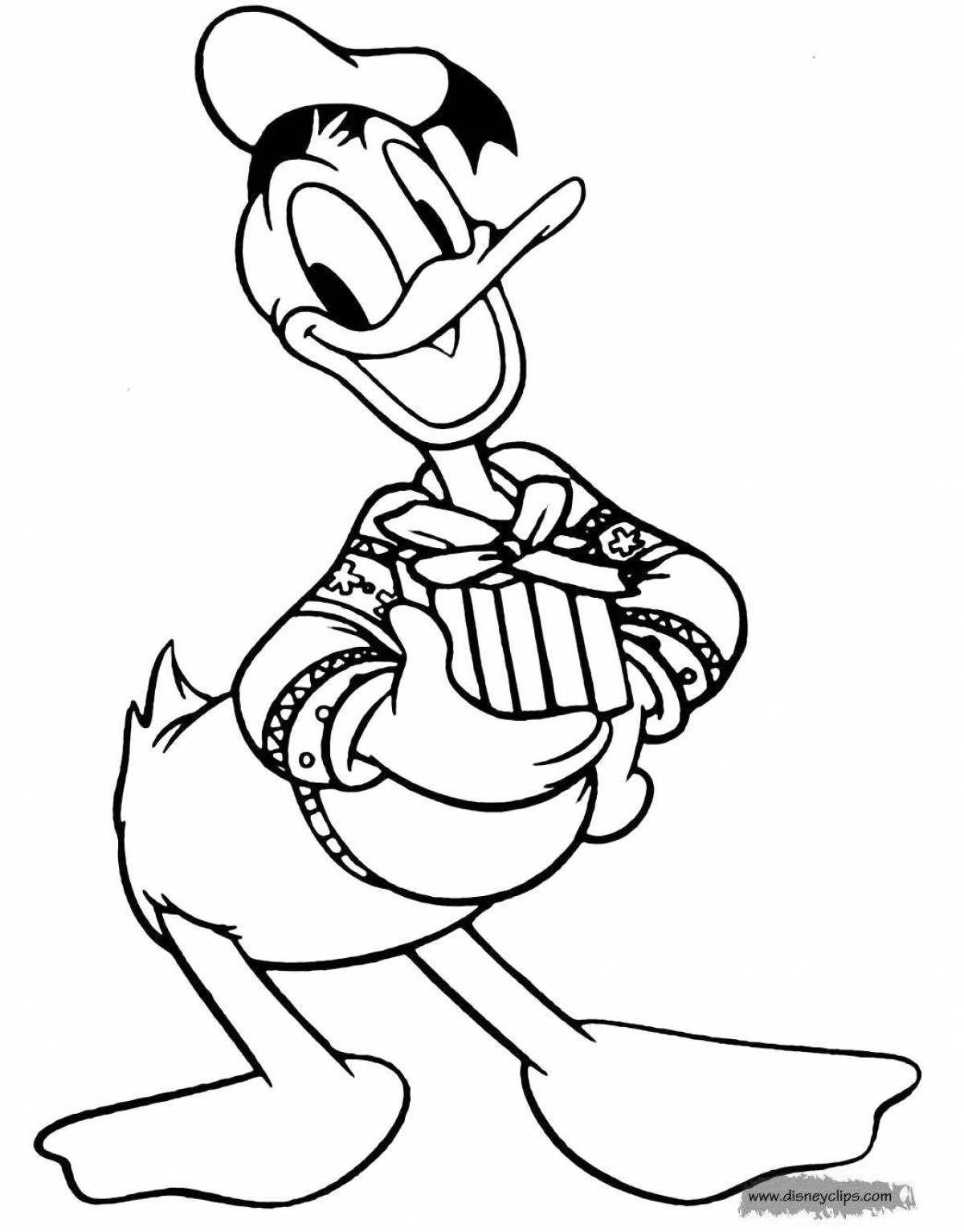 Donald duck with money #4