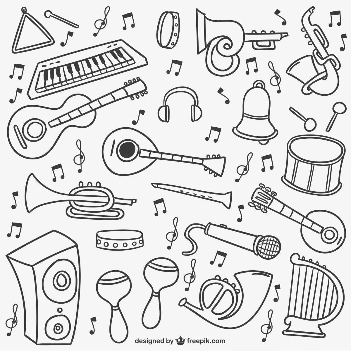 Musical instruments for preschoolers #8
