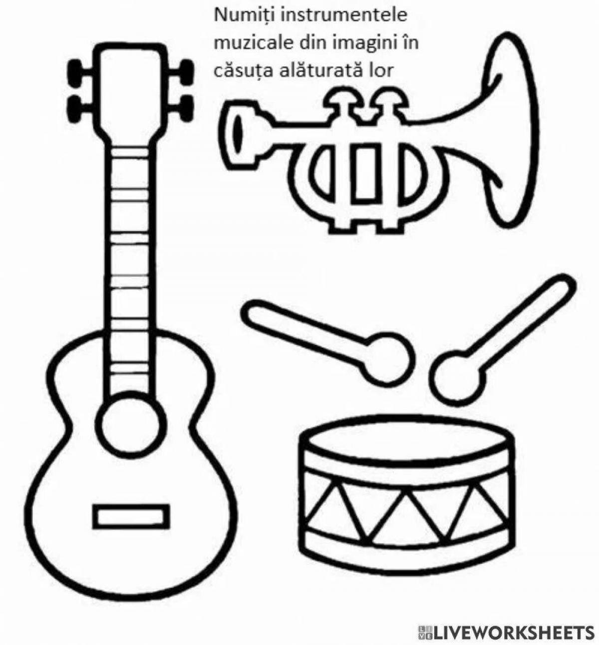 Musical instruments for preschoolers #11