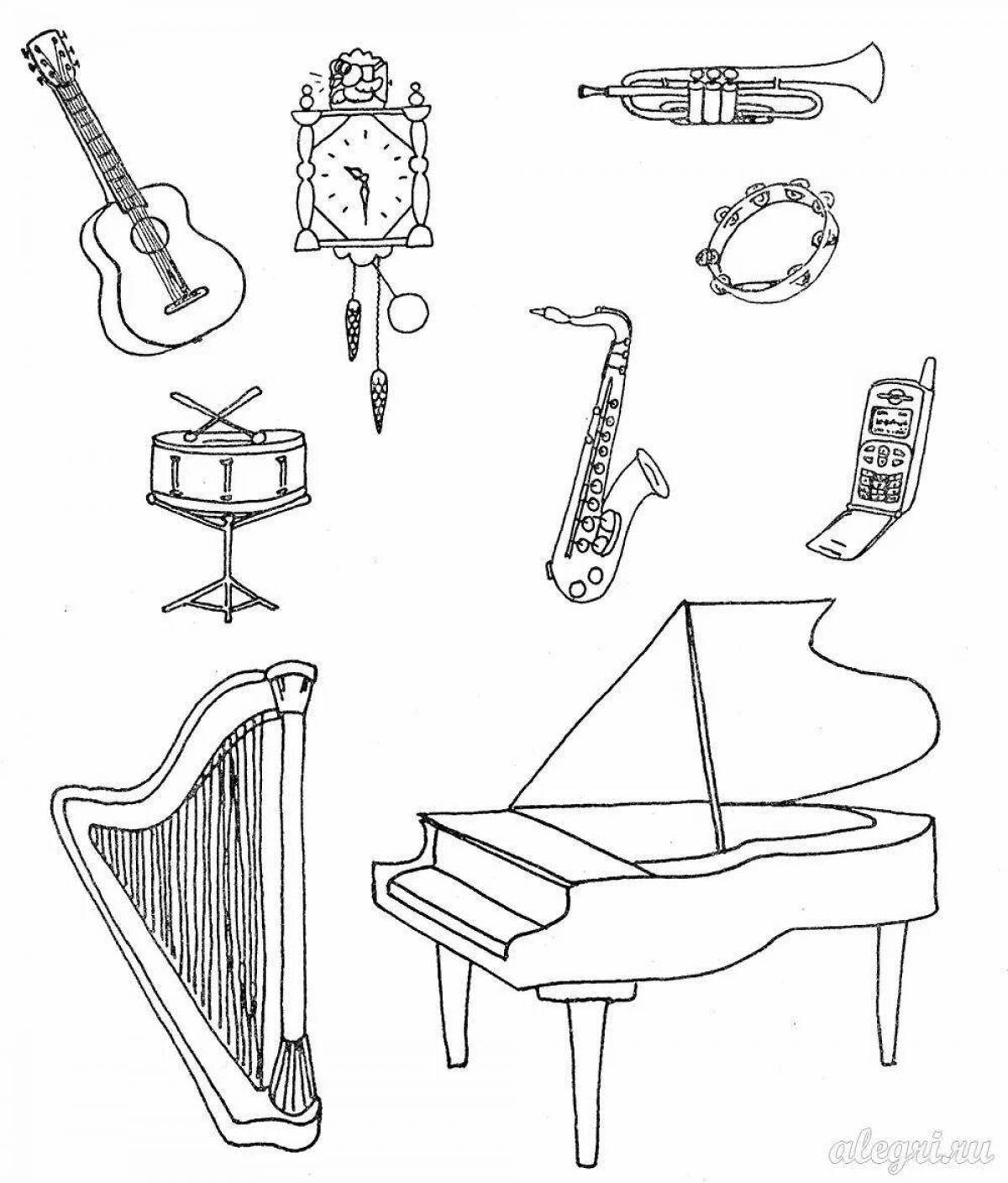 Musical instruments for preschoolers #12