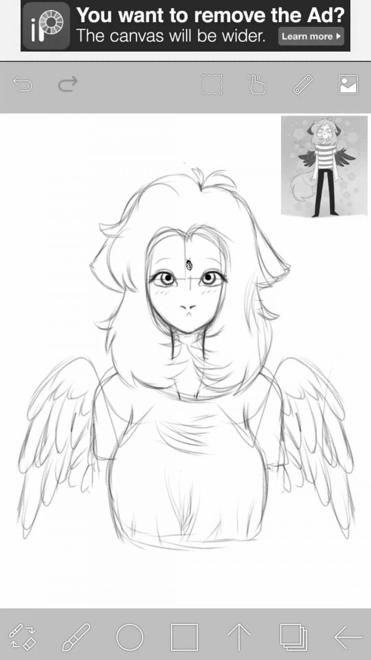 Ibispaint x creative coloring application