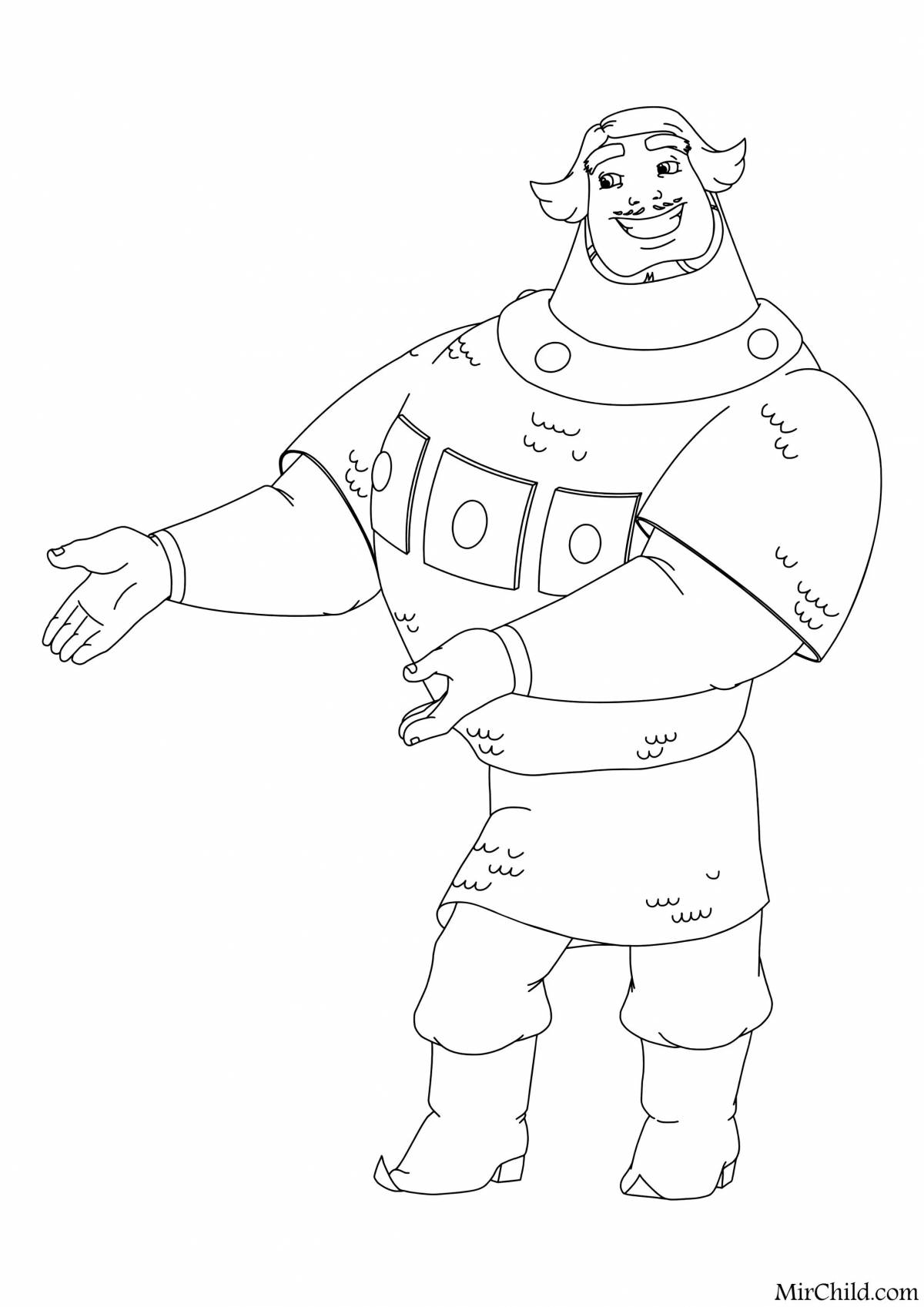 Dobrynya nikitich for children #5