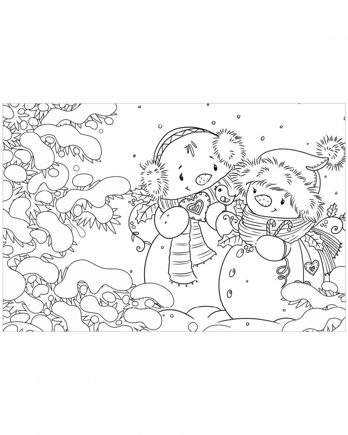 Adorable clover by number coloring book