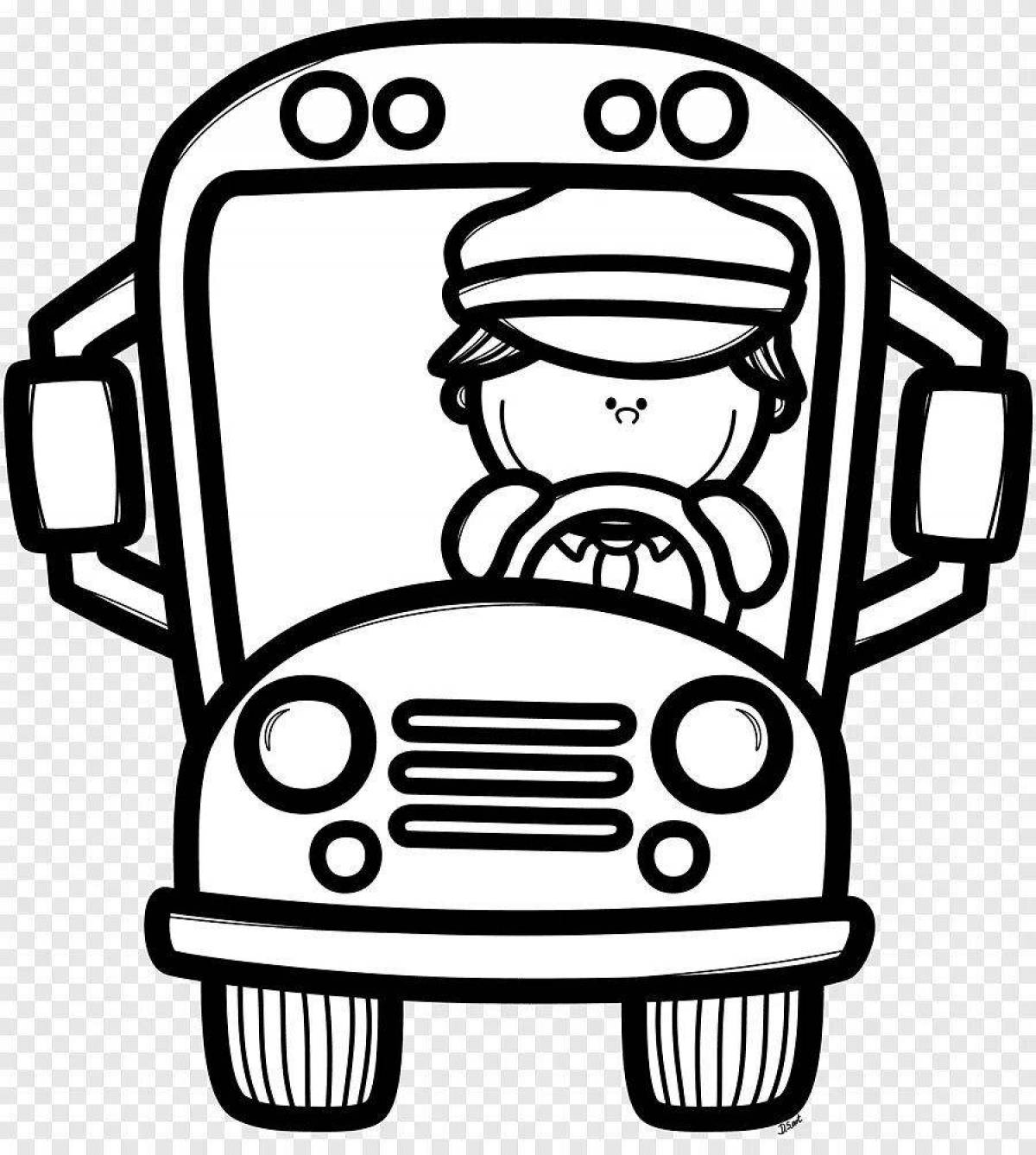 Traffic professions for preschoolers #4